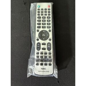NEC Remote Control RU-M124 Silver Black NEW Projector Monitor Controller